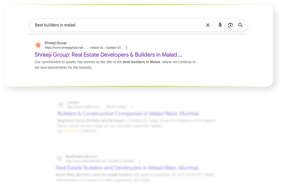 Google Search Result