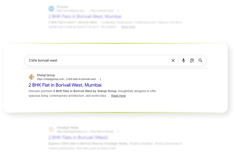 Google Search Result